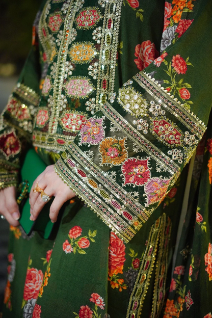 kareena - Heavy Embroidered Silk 3 Pc Suit